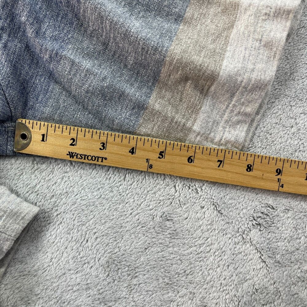 Vissla Mocha Sofa Surfer Board Shorts Mens Medium Gray Blue Striped Swimwear - Picture 10 of 11